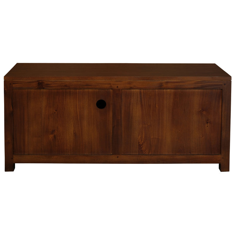 Paris 2 Drawer Entertainment Unit (Mahogany) - Image 3