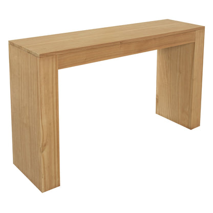 Hudson Solid Mindi Console Table (Natural) - Image 2