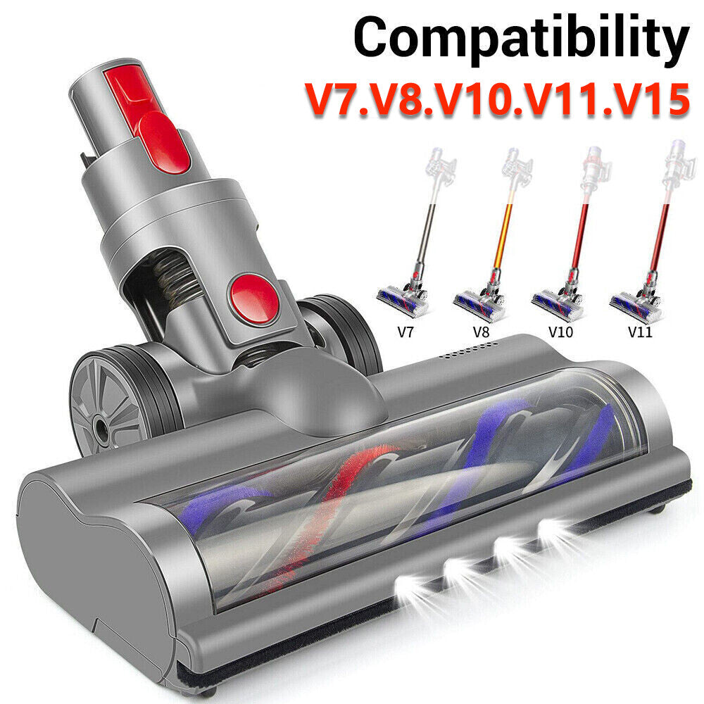 LED Roller Brush Head Floor Tool DYSON V7 V8 V10 V11 V15 SV12 SV14 Vacuum Carp - Image 2