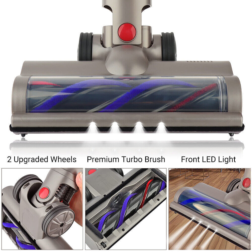 LED Roller Brush Head Floor Tool DYSON V7 V8 V10 V11 V15 SV12 SV14 Vacuum Carp - Image 3