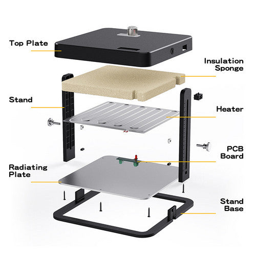Chick Brooder Heating Plate Warmer Chicken Coop Brooding Heater Poultry Durable - Image 6