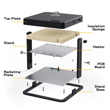 Chick Brooder Heating Plate Warmer Chicken Coop Brooding Heater Poultry Durable - Image 6