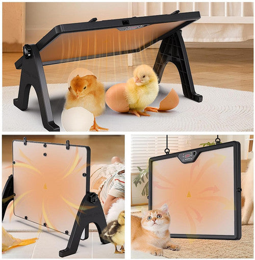Adjustable Dual-Sided Heating Chicken Brooder Coop Heater Duck Poultry Warmer - Image 3