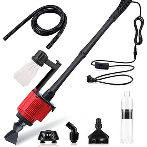 7-in-1 Aquarium Sand Washer Upgrade AU Plug / 15W 66LED RGBW Aluminum Shell Stand Light 40CM/28-Button Control - Image 8