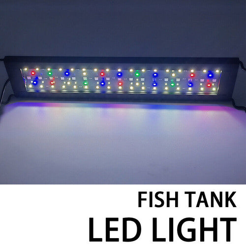 36W aquarium sand washer with plug adapter & 15W 66LED RGBW aluminum shell bracket light 40CM/28-key control - Image 9
