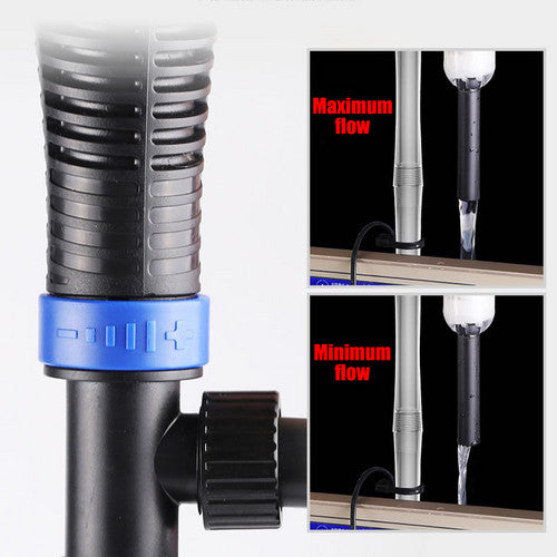 Aquarium cleaner 20W 1000L/H &15W/ 66LED RGBW aluminum shell bracket light 40CM/28-button control - Image 5
