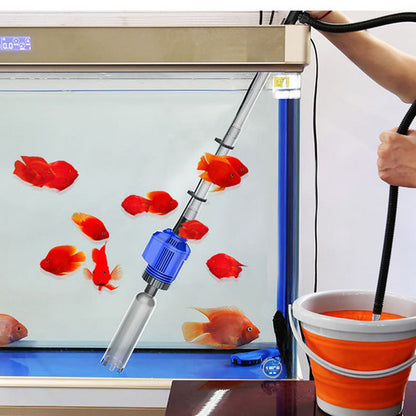 Aquarium cleaner 20W 1000L/H &15W/ 66LED RGBW aluminum shell bracket light 40CM/28-button control - Image 6