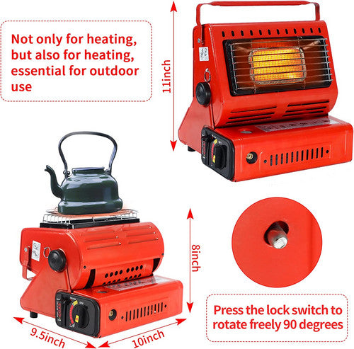 Portable Butane Gas Heater Cooker Camping Tent Outdoor Hiking Camper Survival AU - Image 3