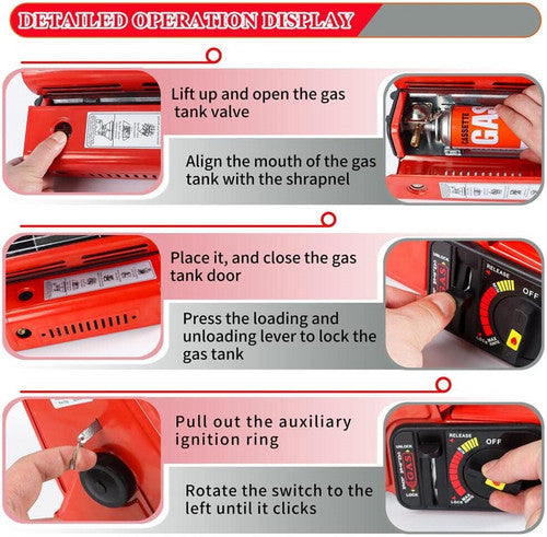 Portable Butane Gas Heater Cooker Camping Tent Outdoor Hiking Camper Survival AU - Image 5