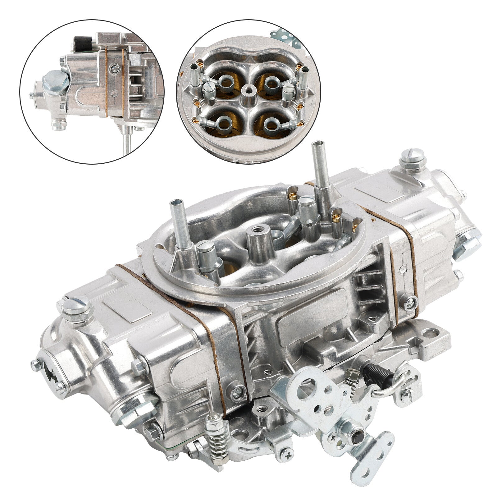 Quick Fuel 850 CFM Carburetor 4150 Mechanical BR67201 For Holley Brawler Race - Image 3