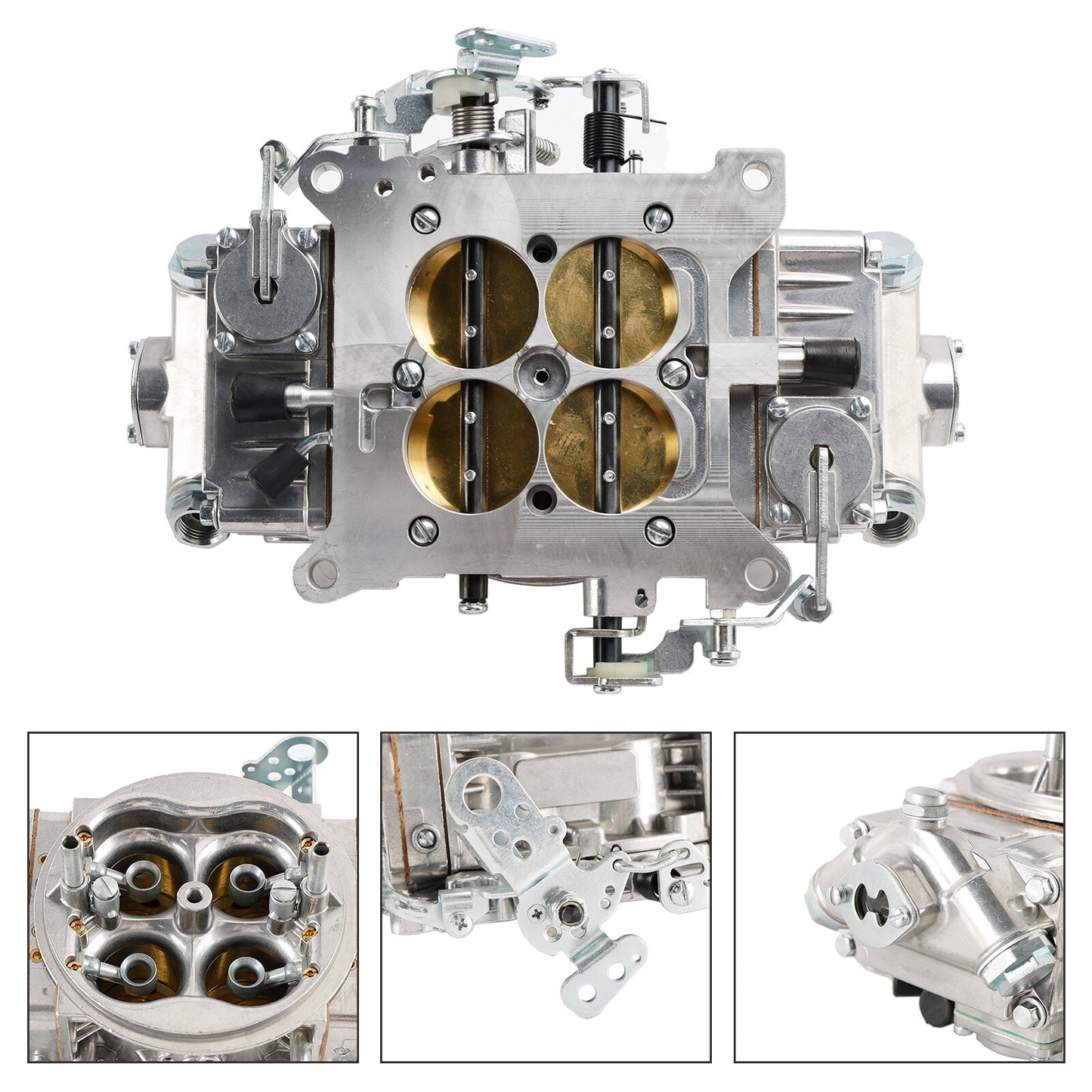 Quick Fuel 850 CFM Carburetor 4150 Mechanical BR67201 For Holley Brawler Race - Image 4