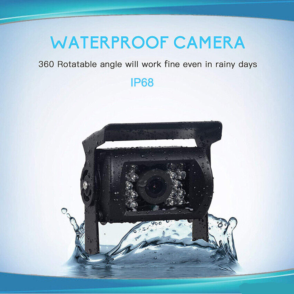 7'' Waterproof Monitor Reversing  Kit For Truck Caravan - Image 8