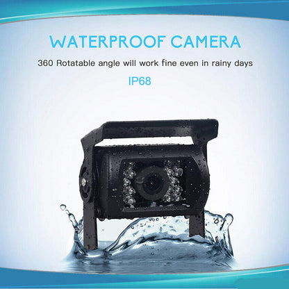 7'' Waterproof Monitor Reversing  Kit For Truck Caravan - Image 8