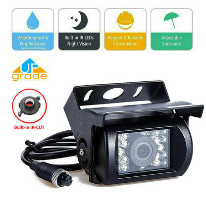 7'' Waterproof Monitor Reversing  Kit For Truck Caravan - Image 9