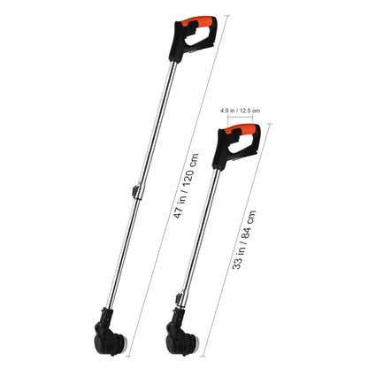 3in1 Cordless Grass Trimmer Grass Lawn Brush Cutter Whipper Snipper with 1 Battery - Image 2