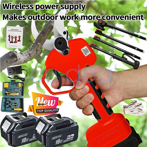 5500W Cordless Brushless Pole Telescopic Pruning Shear Secateur Battery Makita - Image 3