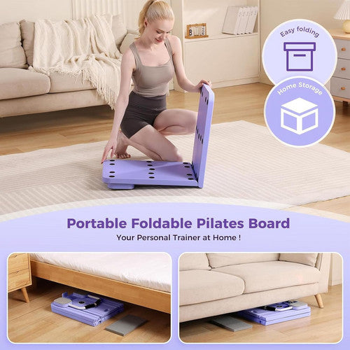 Abdominal Exercise Board Push Up Board Pilates Reformer Set Fitness Equipment - Image 4
