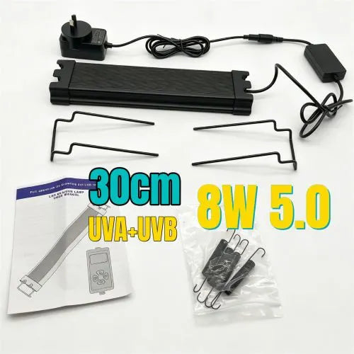 30cm Adjustable Reptile 5.0UVA UVB Lamps LED Light for Reptile Tanks Pet Lighting System - Image 7