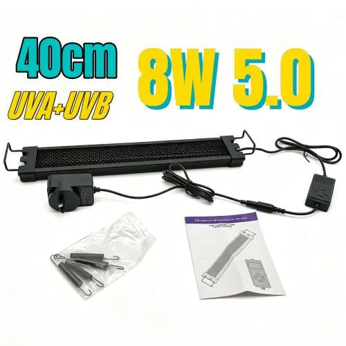40cm Adjustable Reptile 5.0UVA UVB Lamps LED Light for Reptile Tanks Pet Lighting System - Image 2