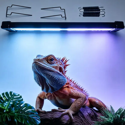 40cm Adjustable Reptile 5.0UVA UVB Lamps LED Light for Reptile Tanks Pet Lighting System - Image 8