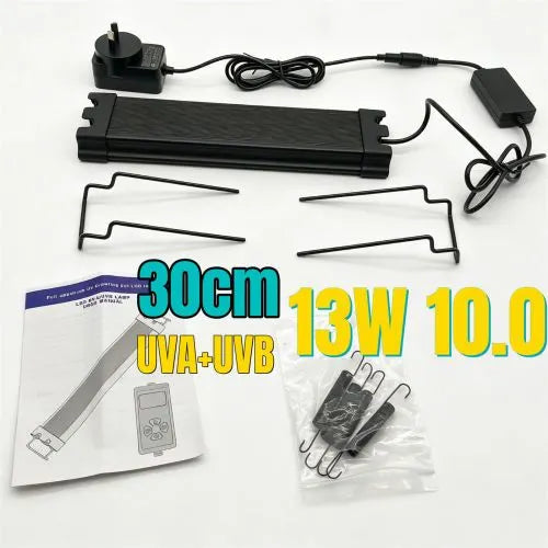 30cm Adjustable Reptile 10.0UVA UVB Lamps LED Light for Reptile Tanks Pet Lighting System - Image 9