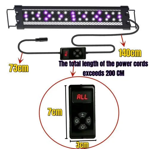 40cm Adjustable Reptile 10.0UVA UVB Lamps LED Light for Reptile Tanks Pet Lighting System - Image 8