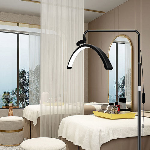 Beauty Half Moon Floor Fill Lamp LED Lash Light for Tattoo Salon Eyelash Makeup - Image 5
