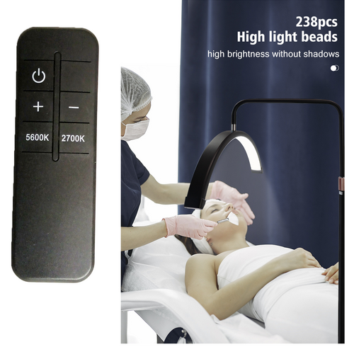 Beauty Half Moon Floor Fill Lamp LED Lash Light for Tattoo Salon Eyelash Makeup - Image 7