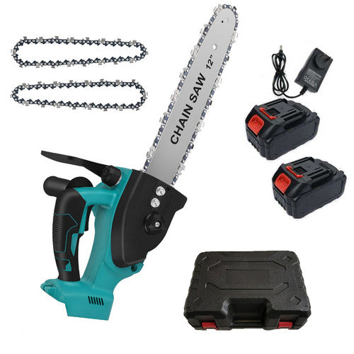 12"inch Cordless Electric Chainsaw + 2 Battery 2 Chain Brushless Wood Cutter Saw - Image 8