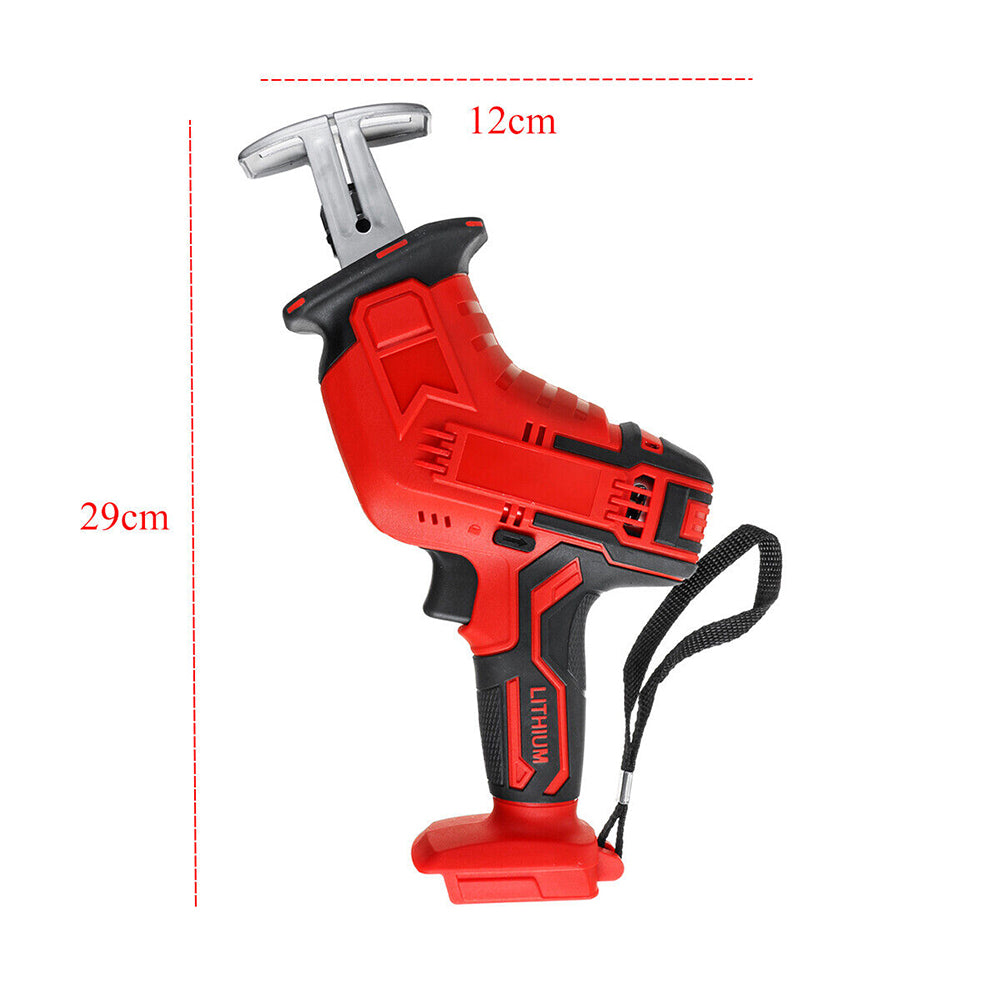 Red Cordless Electric Reciprocating Saw Cutter w+ Blades For Makita Battery - Image 3