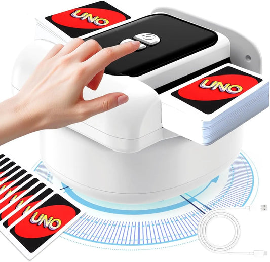 2 Deck Automatic Card Shuffler Board Game Poker Playing Cards Shuffling Machine - Image 2