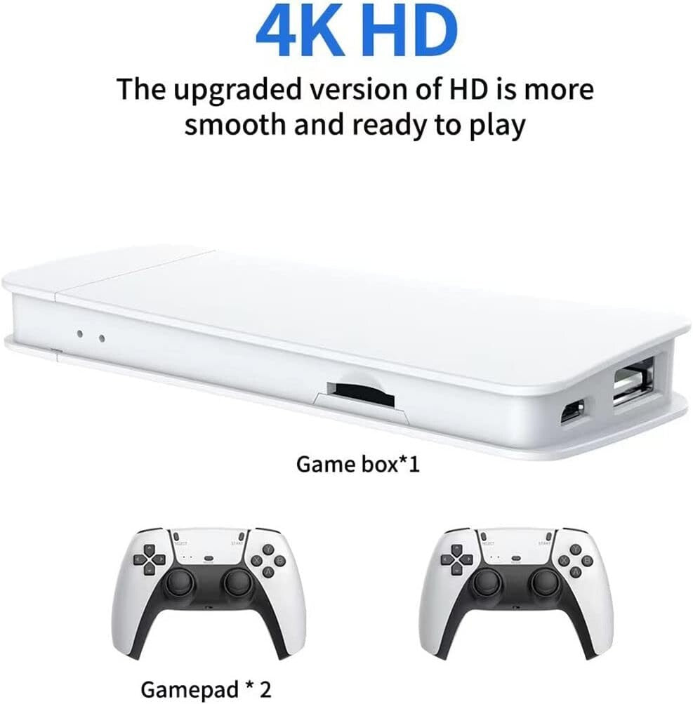 M15 40000+4K HDMI TV Video Game Stick Retro Gaming Console 2 Wireless Controller - Image 3