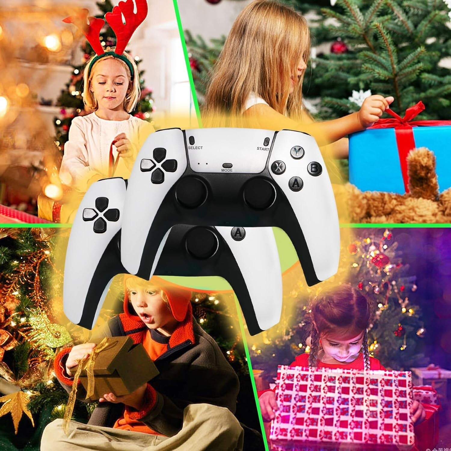 M15 40000+4K HDMI TV Video Game Stick Retro Gaming Console 2 Wireless Controller - Image 7