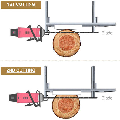 Chainsaw Mill For Saws 14"-36" Bar Furniture Making Wood Cutting Aluminum Steel - Image 9