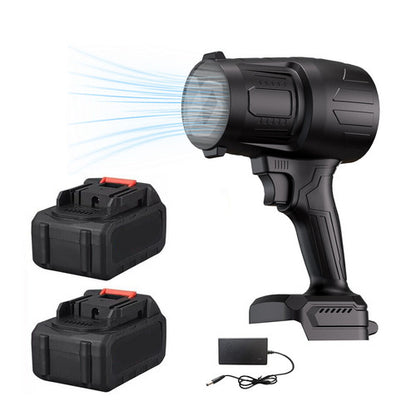 Stepless Cordless Leaf Blower w/2 Batteries Portable Handheld Turbo Jet Fan AU - Image 2
