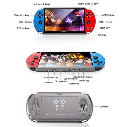 20000+ Retro Games 7 inch Handheld Game Consoles Portable Games Console X12 Plus - Image 5