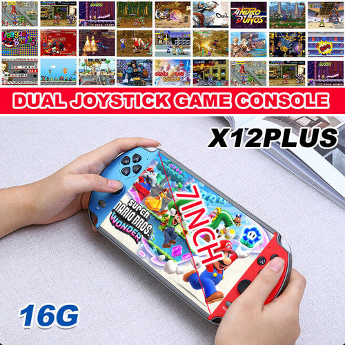 20000+ Retro Games 7 inch Handheld Game Consoles Portable Games Console X12 Plus - Image 6