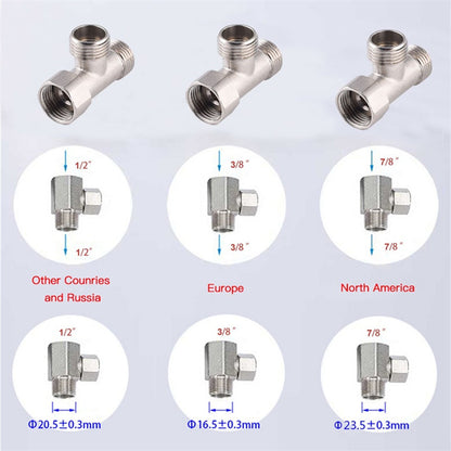 Toilet Bidet Seat Dual Nozzles Bidet Non Electric Toilet Water Sprayer Bathroom - Image 8