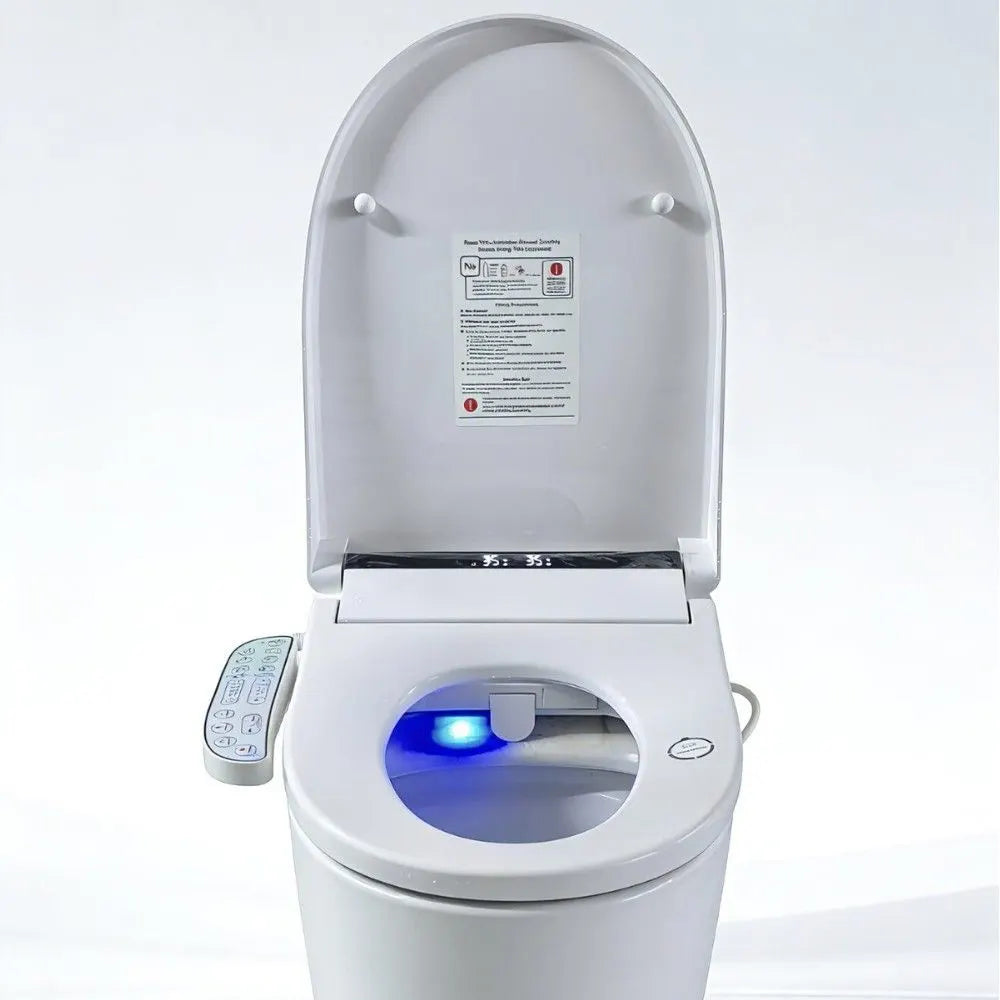Electric Toilet Bidet Seat Cover Auto Massage Washlet Bathroom Warm Water Dry AU - Image 2