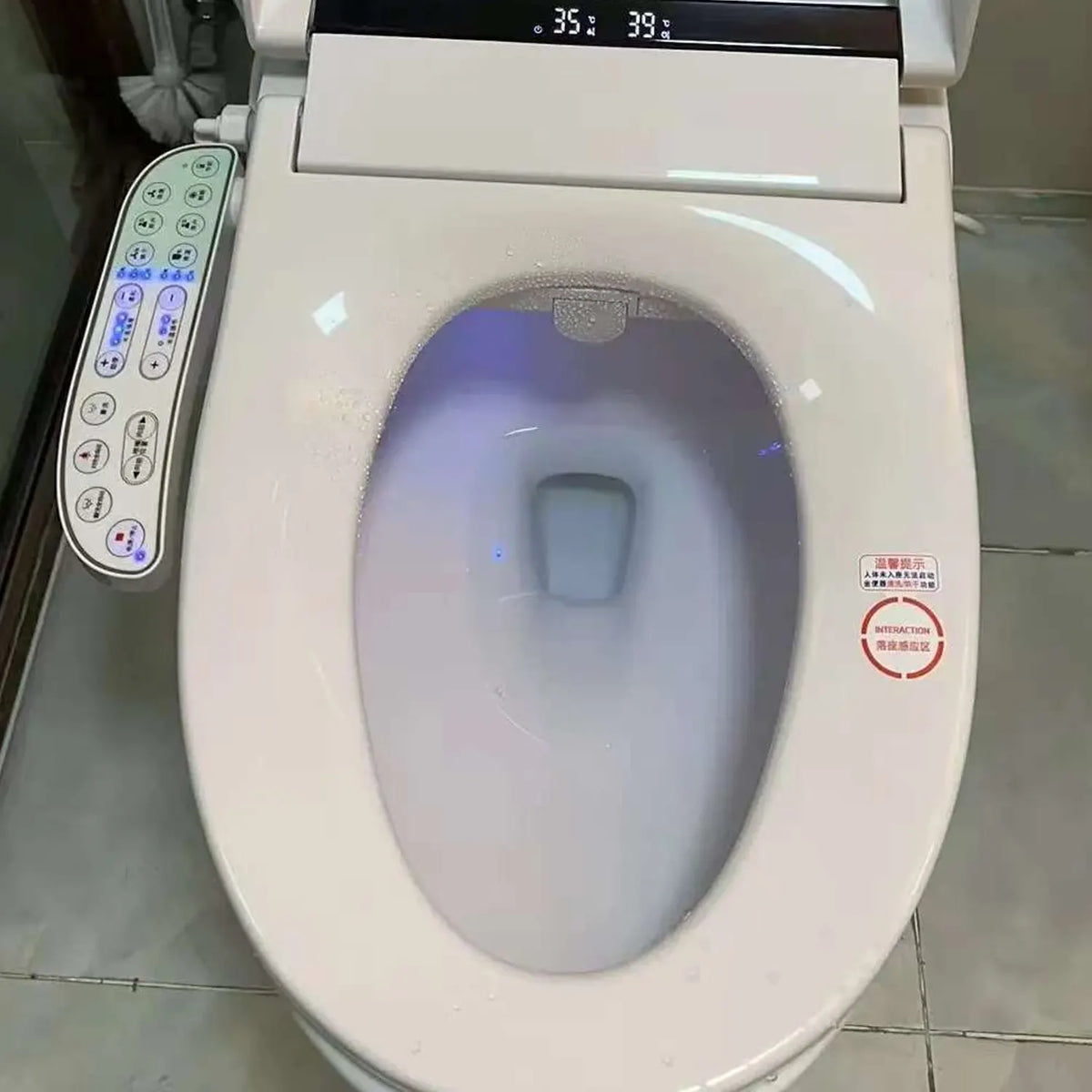 Electric Toilet Bidet Seat Cover Auto Massage Washlet Bathroom Warm Water Dry AU - Image 7
