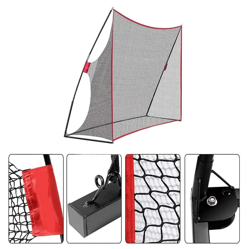 3M Huge Golf Practice Net Portable Hitting Swing Training Net Outdoor +Carry Bag - Image 3