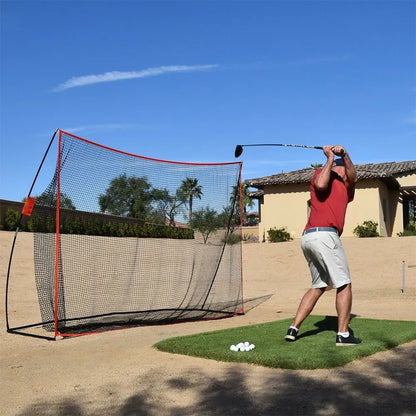 3M Huge Golf Practice Net Portable Hitting Swing Training Net Outdoor +Carry Bag - Image 5
