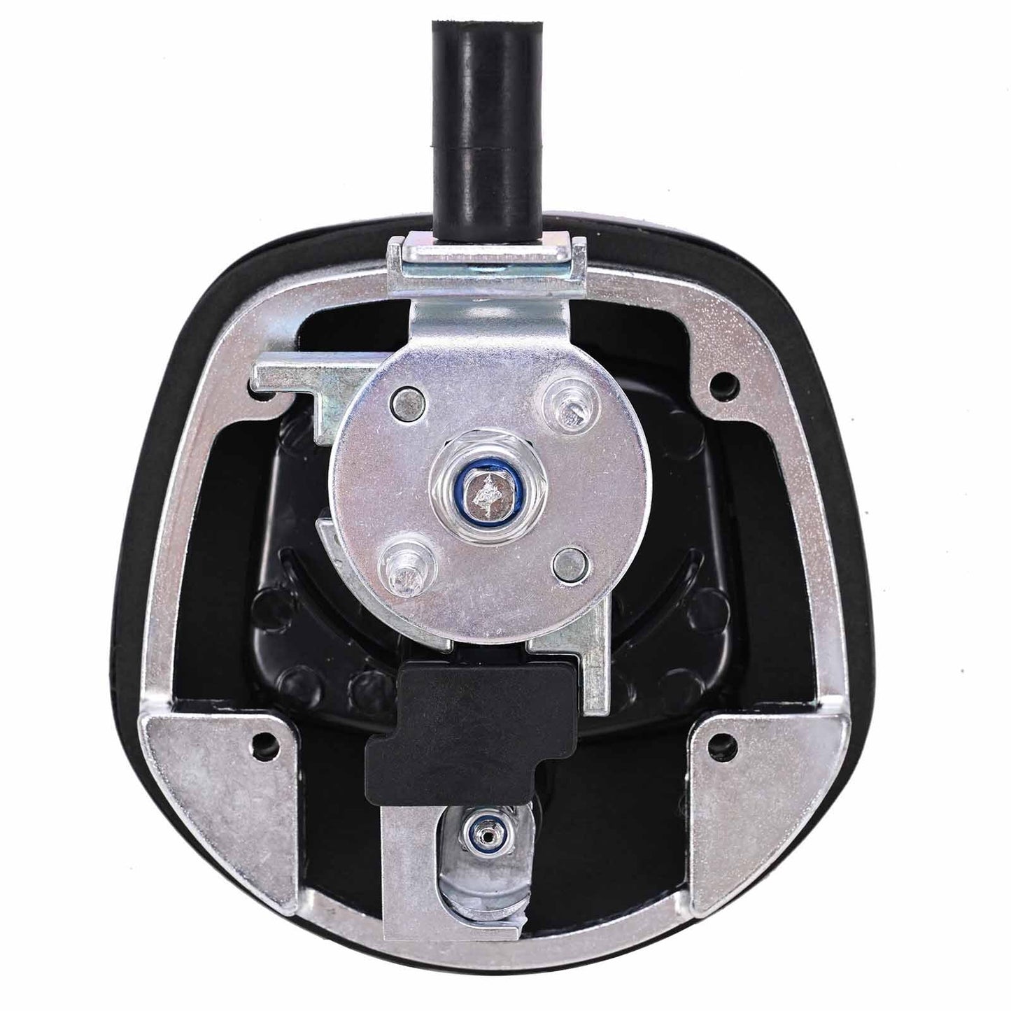 Black Power Operated Central Locking Handle Whale Tail Lock Recessed Folding 12V - Image 4