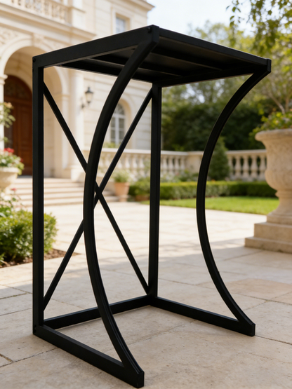 ORIGINAL Dryer Stand Maxi: Portable Dryer Rack Heavy Duty Steel Capacity Black for Washer/Dryer/Mini Fridge - Image 5