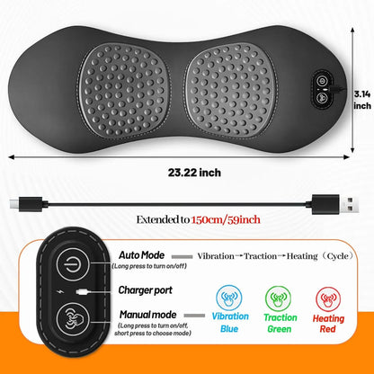 Electric Back Massager Triple Fusion Back Massager Traction Lifting & Heat AU - Image 7