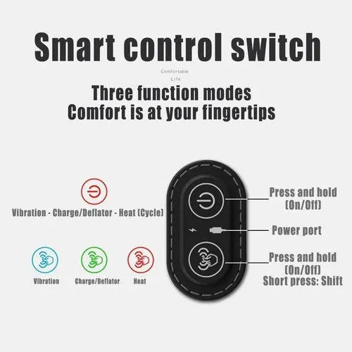 Electric Back Massager Triple Fusion Back Massager Traction Lifting & Heat AU - Image 8