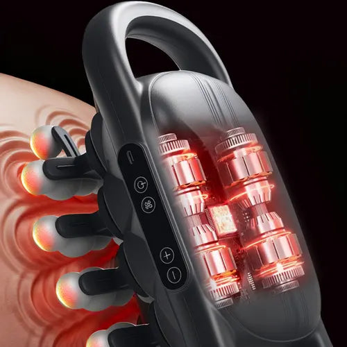 24 Heads Fascia Massage Gun Muscle Relax for Legs,Back,Waist,Hips Massage AU - Image 9