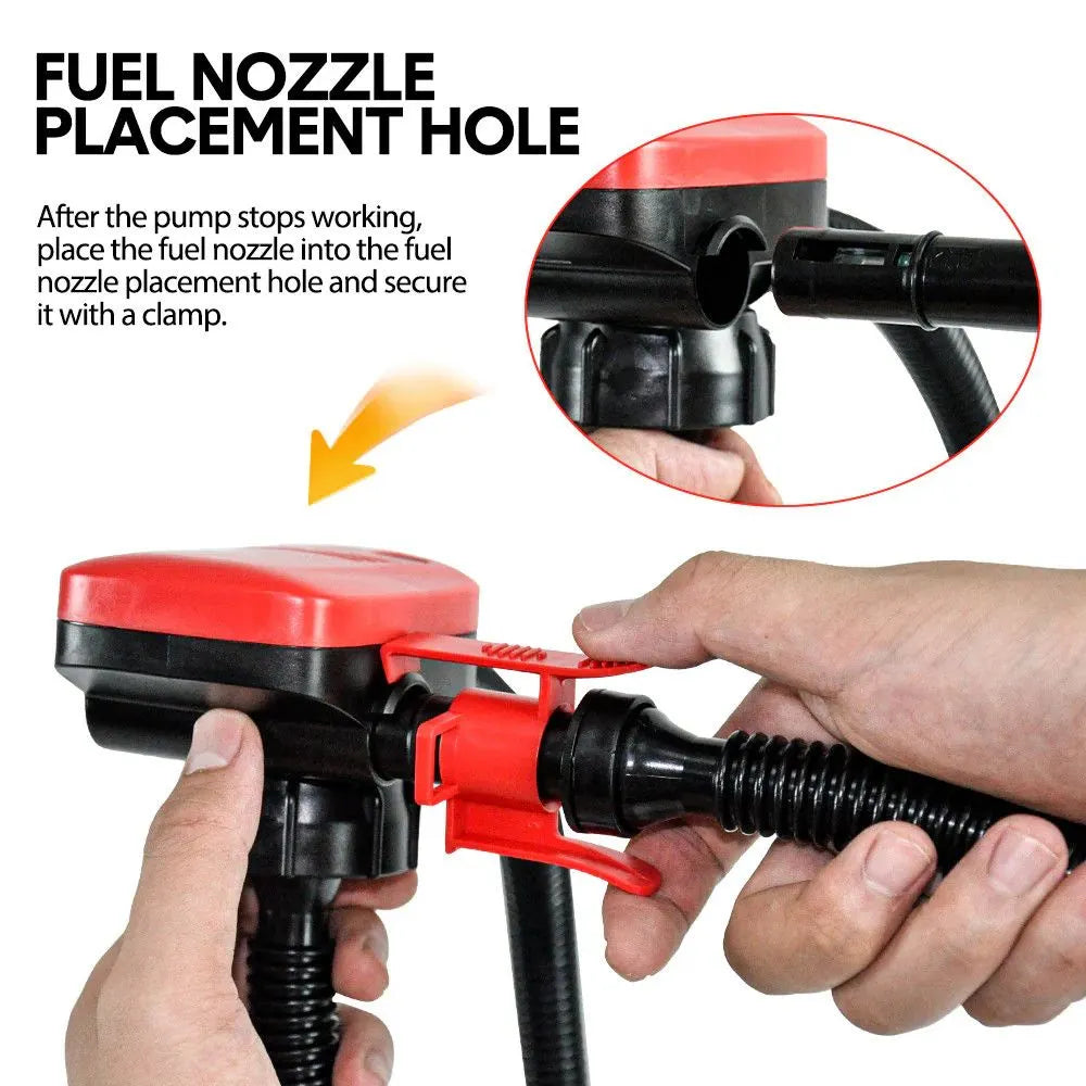 12V Portable Electric Oil Pump Handheld Diesel Pump Oil Fuel Water Transfer AU - Image 6