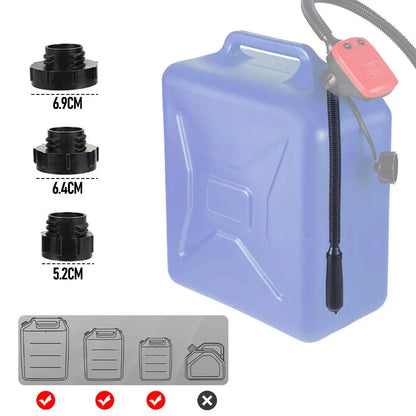 12V Portable Electric Oil Pump Handheld Diesel Pump Oil Fuel Water Transfer AU - Image 8