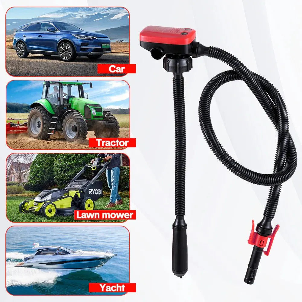 12V Portable Electric Oil Pump Handheld Diesel Pump Oil Fuel Water Transfer AU - Image 9